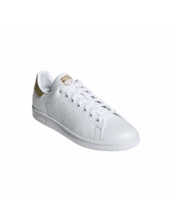 Adidas Sneakers Femme Stan Smith W Vegan Blanc Rose Coeur