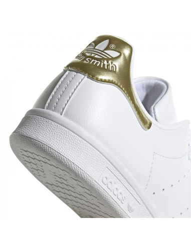 Adidas Sneakers Mixte Stan Smith W Vegan Blanc Or 6 Adidas Sneakers Mixte Stan Smith W Vegan Blanc Or – Image 4