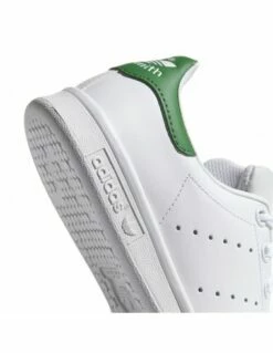 Adidas Sneakers Mixte Stan Smith J Cuir Blanc Vert -Hylton Magasin stansmithj 27 m20605 2