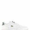 Lacoste Sneakers Femme T-clip Blanc/vert -Hylton Magasin t clip 0121 1 suj
