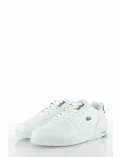 Lacoste Sneakers Femme T-clip Blanc/vert -Hylton Magasin t clip 0121 1 suj 2