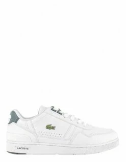 Lacoste Sneakers Femme T-clip Blanc/vert