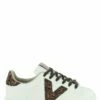 Victoria Baskets De Ville Femme Piel Vegana Blanc -Hylton Magasin tennis piel vegana detalle glitter