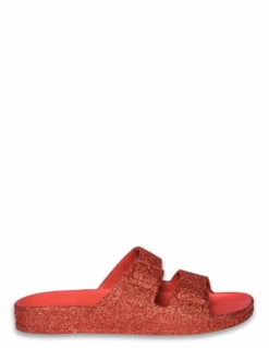 Cacatoes Claquettes Femme Trancoso Women Rouge
