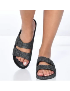 Cacatoes Claquettes Femme Trancoso Women Grey -Hylton Magasin trancoso women 2