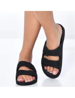 Cacatoes Claquettes Femme Trancoso Women Black -Hylton Magasin trancoso women 7