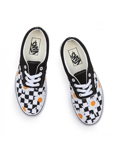 Vans Sneakers Femme Era Checkboard Floral Noir 5 Vans Sneakers Femme Era Checkboard Floral Noir – Image 3