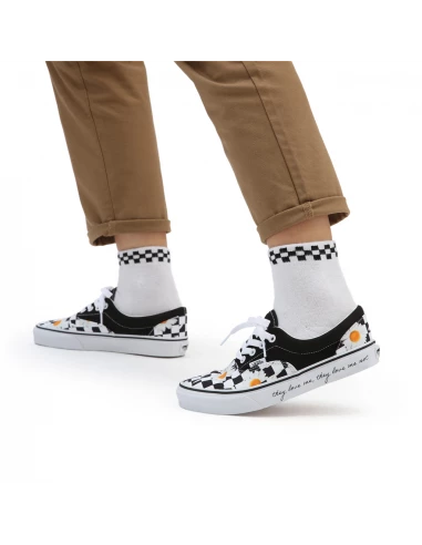 Vans Sneakers Femme Era Checkboard Floral Noir 6 Vans Sneakers Femme Era Checkboard Floral Noir – Image 4