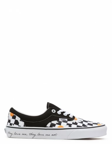 Vans Sneakers Femme Era Checkboard Floral Noir 3 Vans Sneakers Femme Era Checkboard Floral Noir