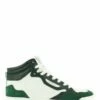 Semerdjian Baskets Montantes Femme Vale 8406 Cuir Blanc/vert -Hylton Magasin vale 8406 semerdjian