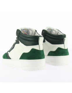 Semerdjian Baskets Montantes Femme Vale 8406 Cuir Blanc/vert -Hylton Magasin vale 8406 semerdjian 2
