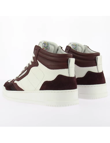 Semerdjian Baskets Montantes Femme Vale 8407 Cuir Blanc/bordeaux 6 Semerdjian Baskets Montantes Femme Vale 8407 Cuir Blanc/bordeaux – Image 4