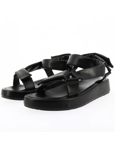 Kharisma Sandales Compensées Femme Violette Noir 4 Kharisma Sandales Compensées Femme Violette Noir – Image 2