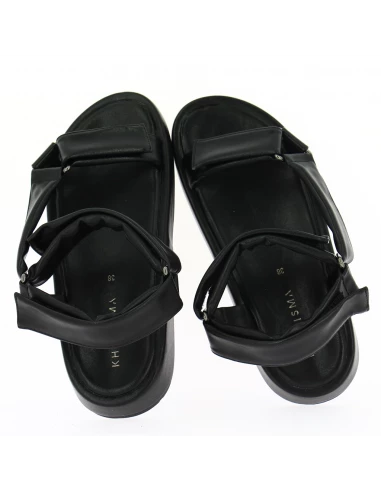 Kharisma Sandales Compensées Femme Violette Noir 5 Kharisma Sandales Compensées Femme Violette Noir – Image 3