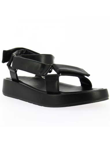 Kharisma Sandales Compensées Femme Violette Noir 6 Kharisma Sandales Compensées Femme Violette Noir – Image 4