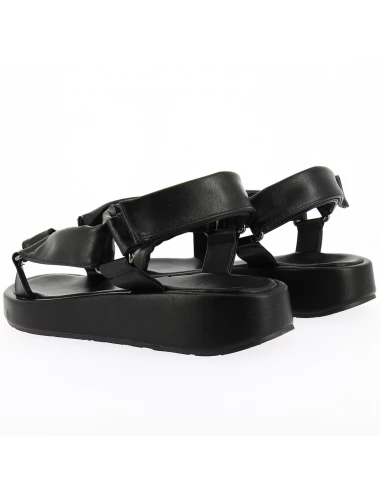 Kharisma Sandales Compensées Femme Violette Noir 7 Kharisma Sandales Compensées Femme Violette Noir – Image 5