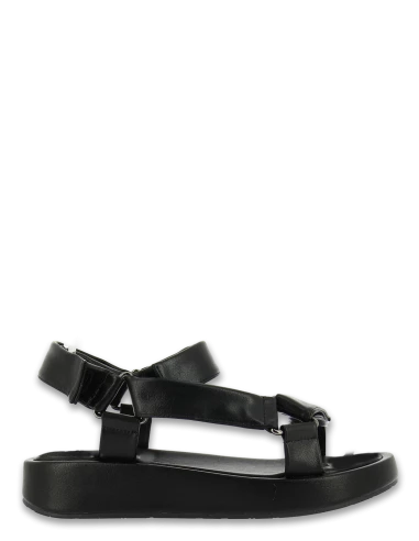 Kharisma Sandales Compensées Femme Violette Noir 3 Kharisma Sandales Compensées Femme Violette Noir