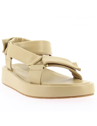 Kharisma Sandales Compensées Femme Violette Beige 5 Kharisma Sandales Compensées Femme Violette Beige – Image 3