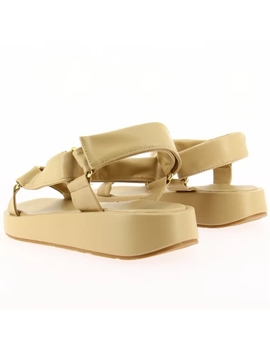 Kharisma Sandales Compensées Femme Violette Beige 6 Kharisma Sandales Compensées Femme Violette Beige – Image 4