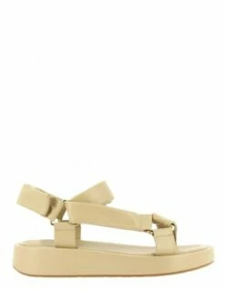 Kharisma Sandales Compensées Femme Violette Beige