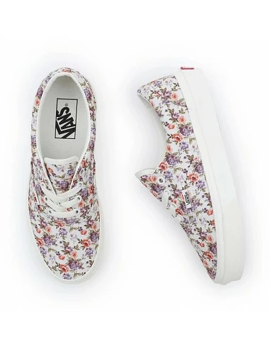 Vans Sneakers Femme Era Blanc/fleur 5 Vans Sneakers Femme Era Blanc/fleur – Image 3