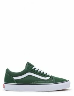 Vans Sneakers Mixte Ua Old Skool Cthr Dkgrn Daim Vert