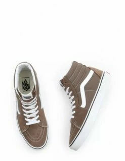 Vans Sneakers Mixte Ua Sk8-hi Daim Marron -Hylton Magasin vn0007np1nu vans 2