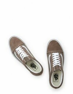Vans Sneakers Mixte Ua Old Skool Daim Marron -Hylton Magasin vn0a4bw21nu vans 2