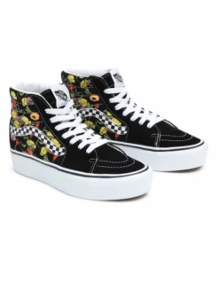 Vans Sneakers Montantes Femme Sk8-hi Platform 2.0 Floral Noir -Hylton Magasin vn0a5ky2bml vans 2
