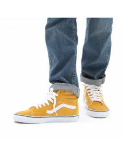 Vans Sneakers Montantes Mixte Ua Sk8-hi Cthr Moutarde -Hylton Magasin vn0a7q5nf3x vans 1