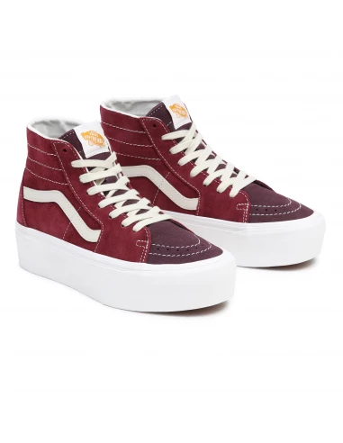 Vans Sneakers Compensées Femme Ua Sk8-hi Tapered Rouge 6 Vans Sneakers Compensées Femme Ua Sk8-hi Tapered Rouge – Image 4