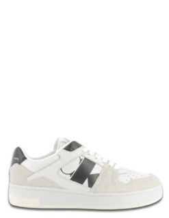 Calvin Klein Baskets De Ville Femme Cupsole Laceu Blanc/beige